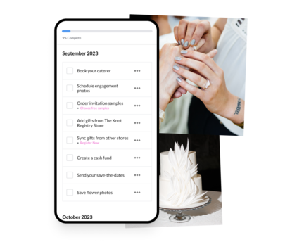 Use our easy and customizable Checklist so you're always staying right one track.