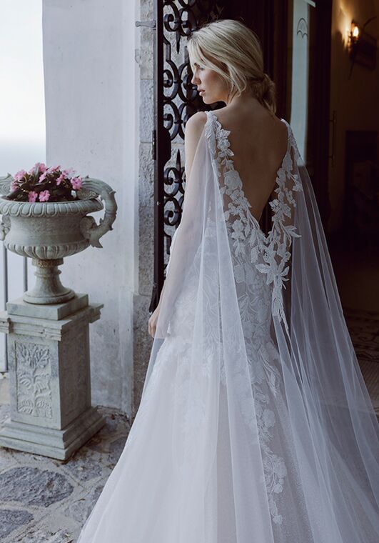 Amalfi Passion collection by Ricca Sposa Felicita 24-018 Mermaid and Trumpet Wedding Dress - 3