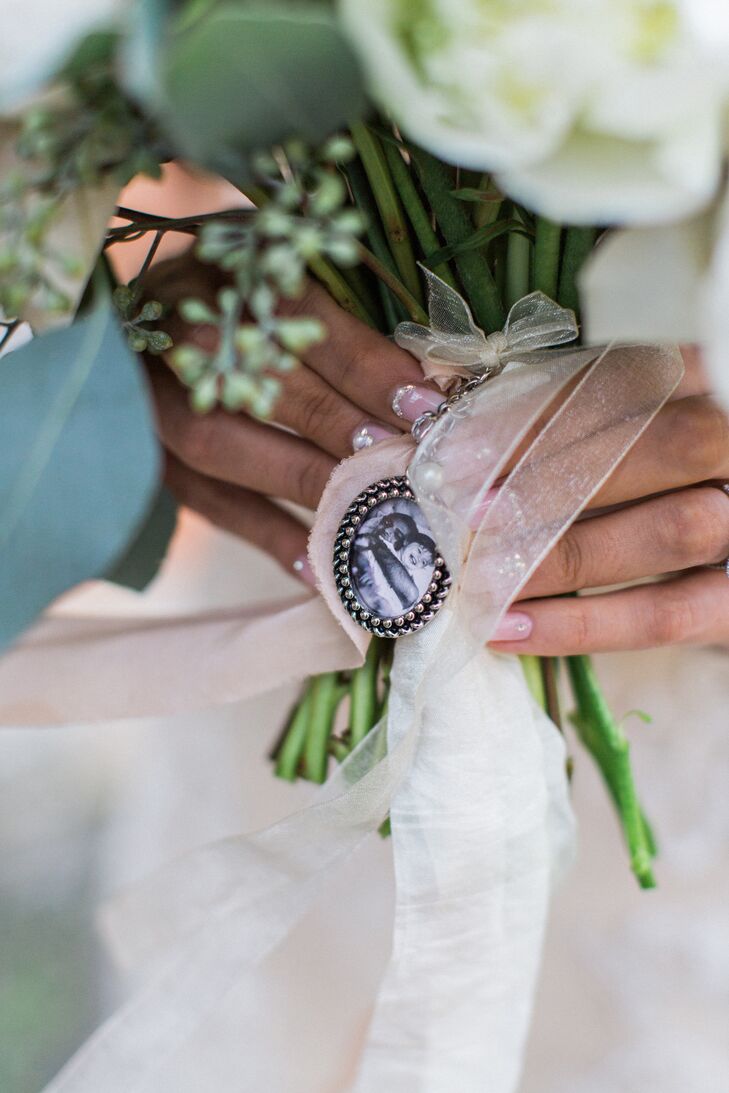 A Locket for the Bridal Bouquet