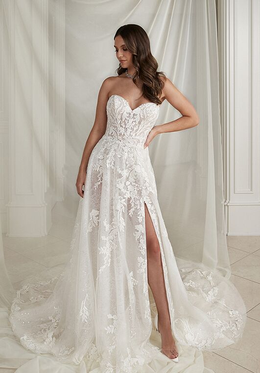 Justin Alexander Electra A-Line Wedding Dress - 3