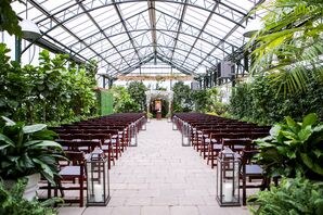 Conservatory Ceremony in Michigan