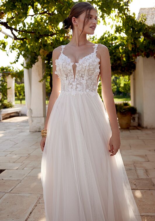 Lillian West 66402 A-Line Wedding Dress - 3
