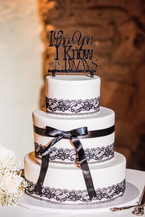"Harry Potter"- and "Star Wars"-Inspired Cake Topper