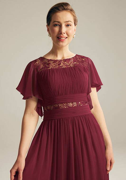AW Bridal AW Marion Dress Red Mother Of The Bride Dress - 4
