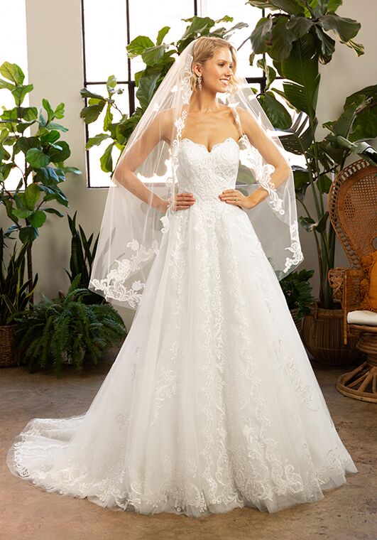 Beloved by Casablanca Bridal BL326 Bella A-Line Wedding Dress - 2