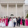 A Glam Pink and White Wedding at Palace at Somerset Park in Somerset, New Jersey