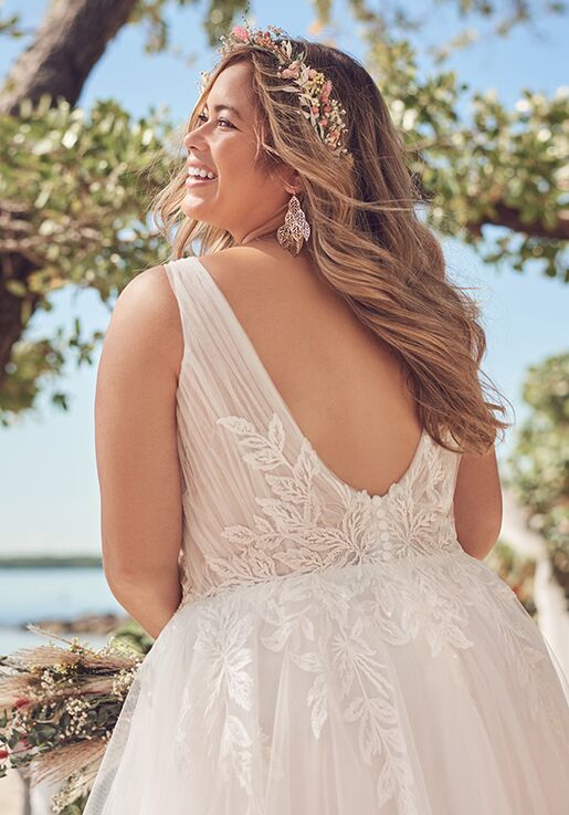 Rebecca Ingram JENESSA A-Line Wedding Dress - 6