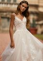 Moonlight Couture H1465 A-Line Wedding Dress - thumbnail - 1