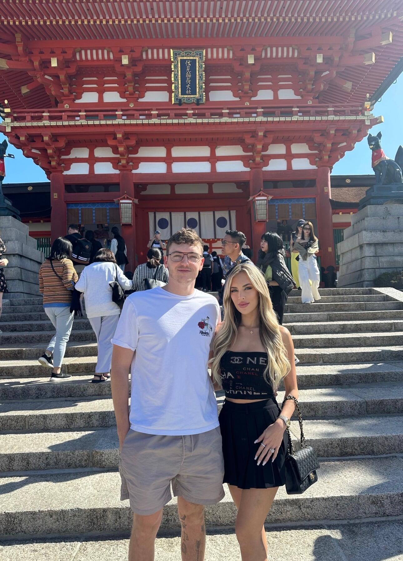 Visiting Fushimi Inari-taisha in Kyoto 