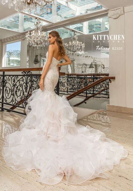 KITTYCHEN Couture FABIANA, K2320 Mermaid Wedding Dress - 4
