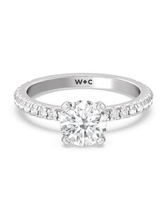 With Clarity Classic Cut Engagement Ring