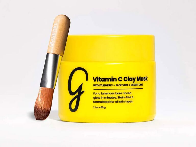 Gleamin vitamin C clay mask for getting rid of pimples