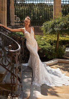 Moonlight Couture H1489 Mermaid Wedding Dress