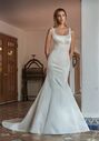 Jasmine Couture AUDREY D Mermaid and Trumpet Wedding Dress - thumbnail - 1