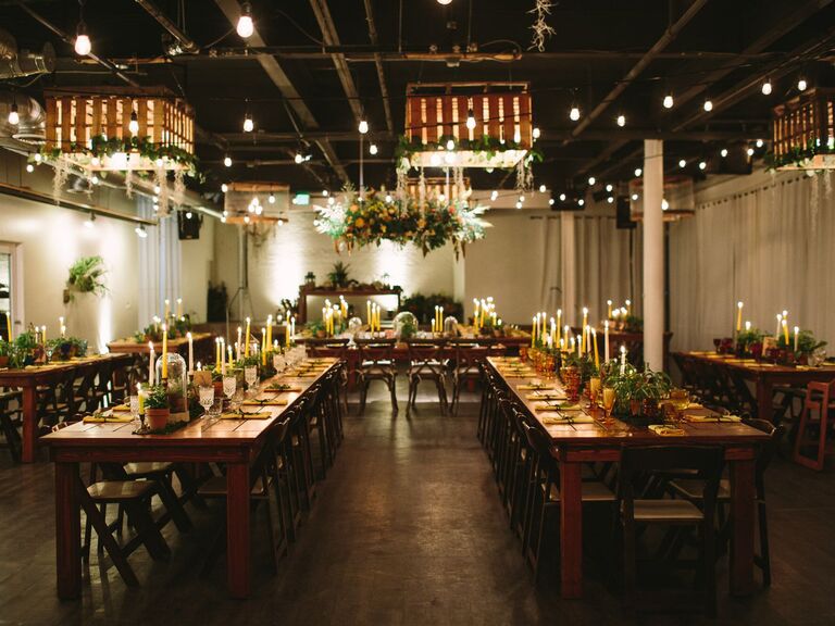 Industrial wedding venue in San Diego, California.