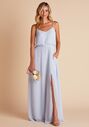 Birdy Grey Gwennie Dress in Ice Blue V-Neck Bridesmaid Dress - thumbnail - 3