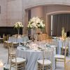 This Classic Wedding at the Cincinnati Art Museum in Cincinnati, Ohio, Had a Gray-and-Navy Palette