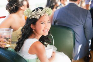 Flower Girl, Baby's Breath Flower Crown
