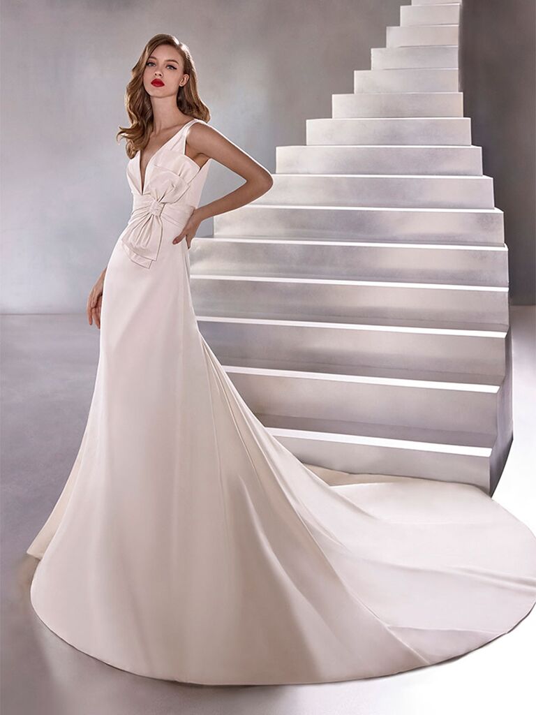 Atelier Provonias wedding dress convertable a-line dress