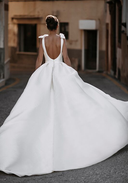 Abella Molly Ball Gown Wedding Dress - 6