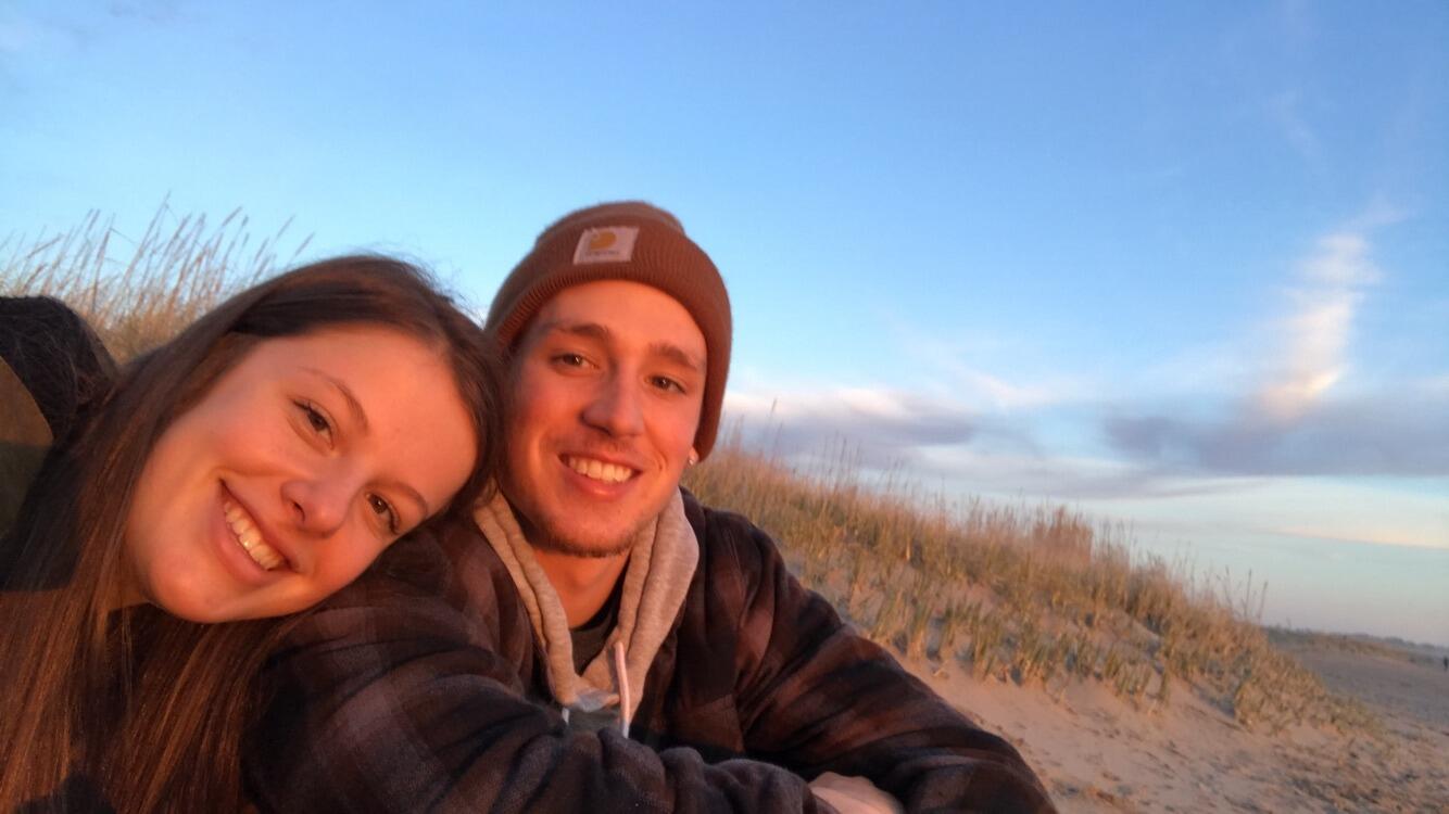 first anniversary spent at Cannon Beach