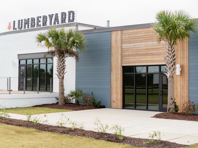 Industrial wedding venue in Charleston, South Carolina.