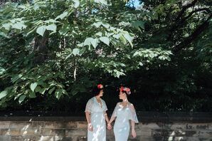 Brides at Brooklyn Society of Ethical Culture