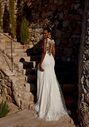 Lillian West 66373 Fit-and-Flare Wedding Dress - thumbnail - 5