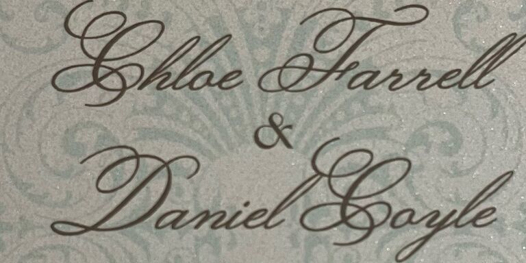 Chloe & Daniel Home Page Banner