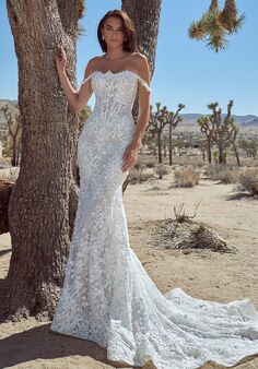 Calla Blanche 126104 Orelia Sheath Wedding Dress