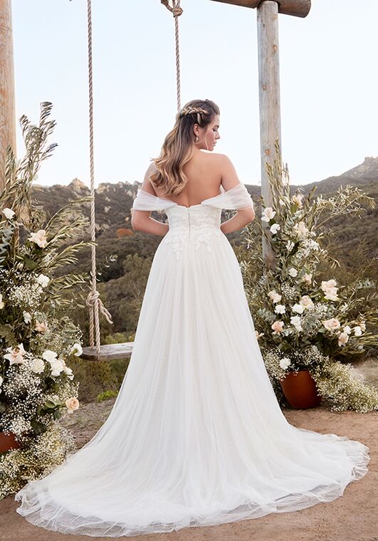 Beloved by Casablanca Bridal BL412 Winter A-Line Wedding Dress - 3