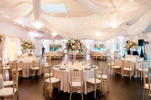 Reception with Draping and Chiavari Chairs at the Royal Crest Room in St. Cloud, Florida