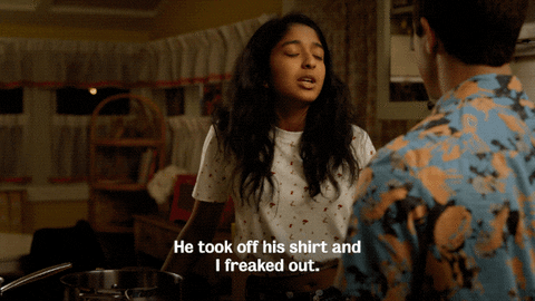 Scene from Never Have I Ever