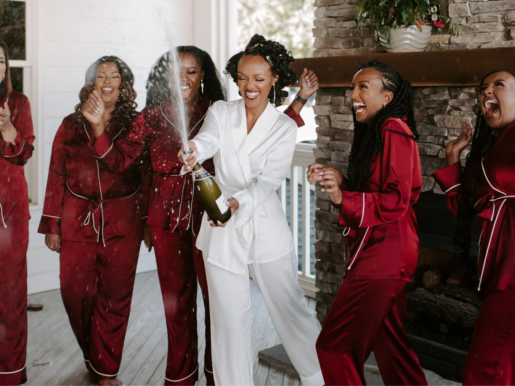 bridesmaid sleep dress Bridesmaid Pyjamas main image 1