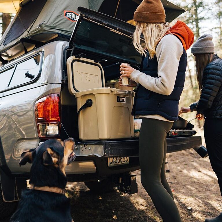 Yeti cooler gift idea for outdoorsy couples. 
