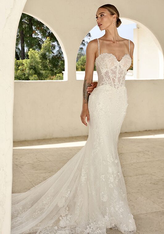 Martina Liana 1854 Fit-and-Flare Wedding Dress - 6