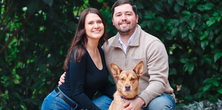 Laura & Aaron  Home Page Banner