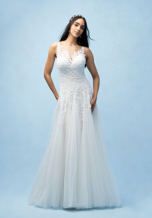Disney Fairy Tale Weddings Pocahontas - D435 A-Line Wedding Dress - 6