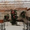 Champagne Welcomed Guests to This Moody-Meets-Tropical Wedding in Wichita, Kansas
