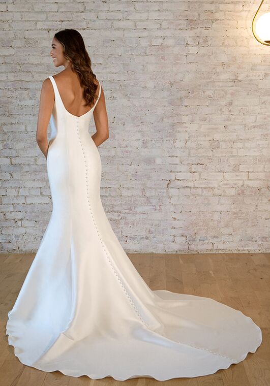 Stella York 7557 Fit-and-Flare Wedding Dress - 6