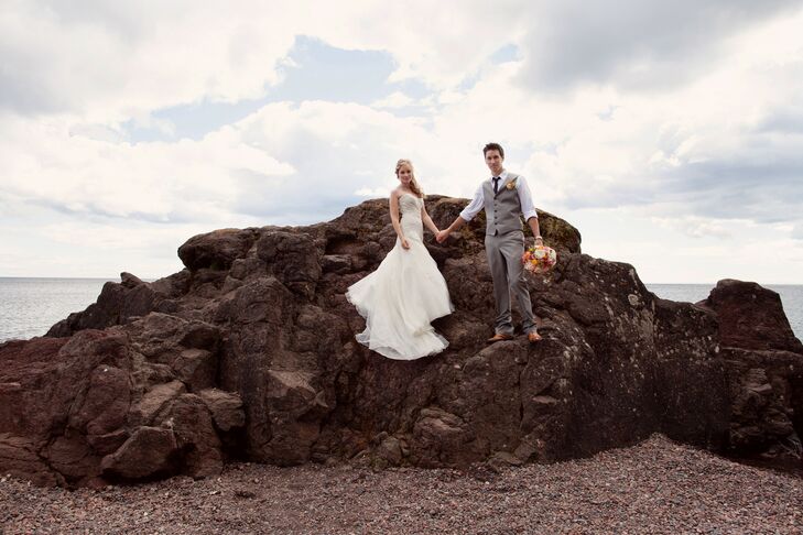 When Daniel asked his girlfriend of nearly five years, Brynn (22 and a registered nurse), to become his wife, the 22-year-old bike mechanic decided to