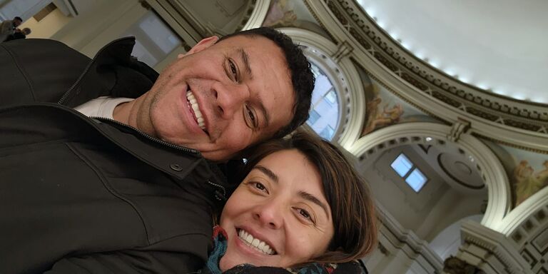 Ingrid & Alejandro Home Page Banner