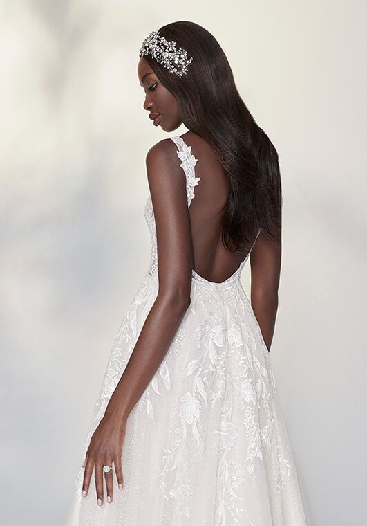 Justin Alexander Signature Gelsey A-Line Wedding Dress - 4