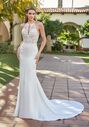 Jasmine Couture Marley Fit-and-Flare Wedding Dress - thumbnail - 1