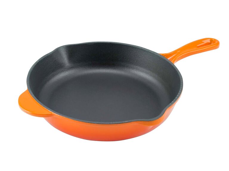 ​Zelancio 10-inch enamel cast iron skillet