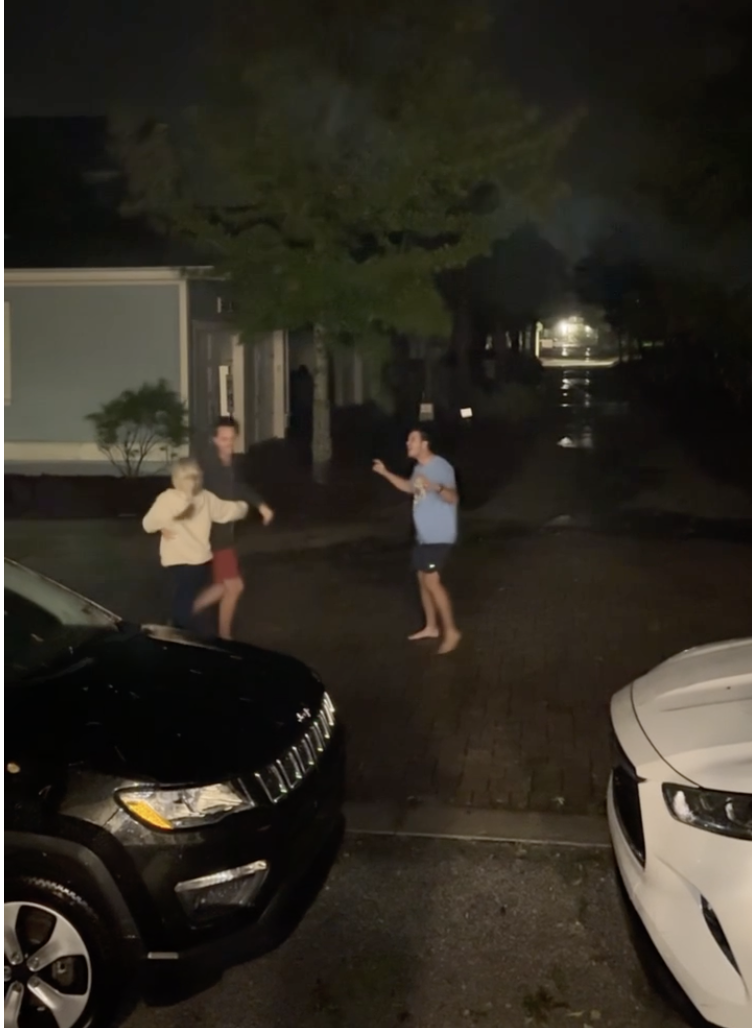 Even a hurricane couldn't stop our first dance! No power, no band, just the bride's brother signing our song while we danced in the middle of a storm. Consider this a sneak peak of what's to come in March!