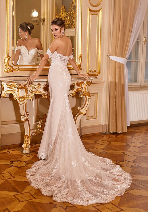 Moonlight Collection J6830 Mermaid Wedding Dress - 2