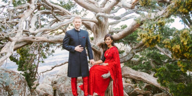 Divya & Ryan Home Page Banner