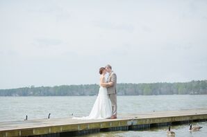 Waterfront Wedding Portrait at Sunday Park