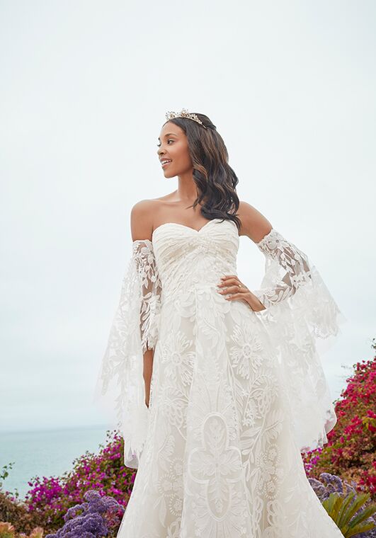 Beloved by Casablanca Bridal BL383 Aston A-Line Wedding Dress - 5